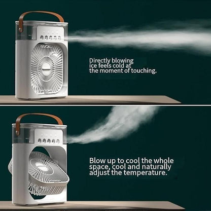 Portable USB Air Cooler Fan – Mini Electric Desk Fan