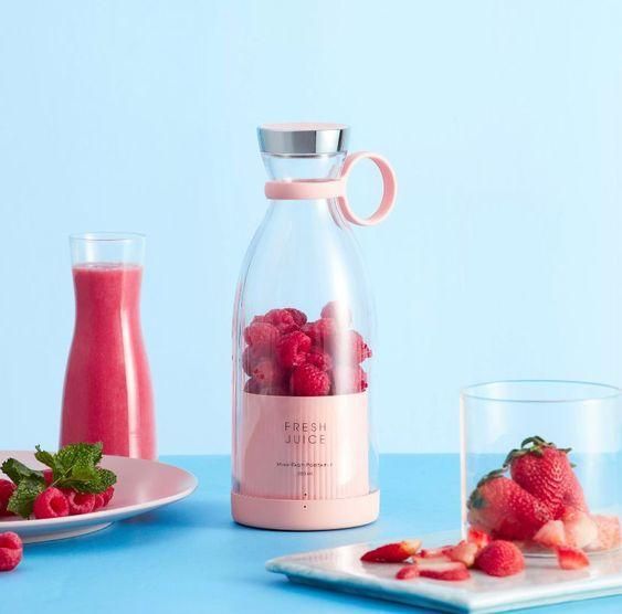 Travel Portable Mini Juice Blender – USB Rechargeable, Compact & Powerful