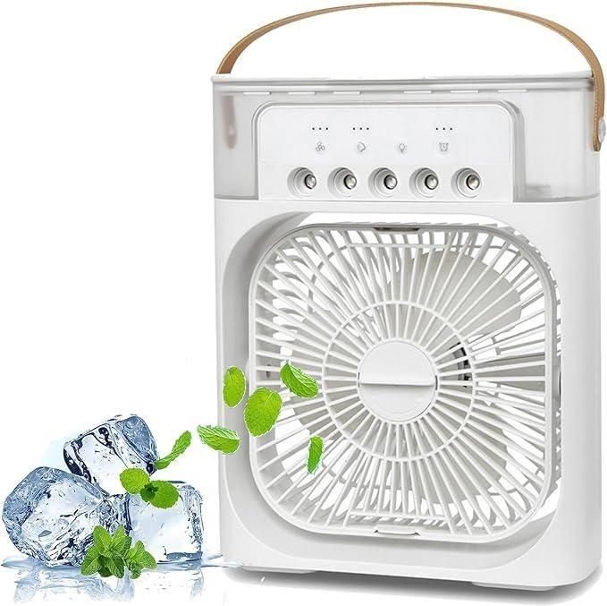 Portable USB Air Cooler Fan – Mini Electric Desk Fan